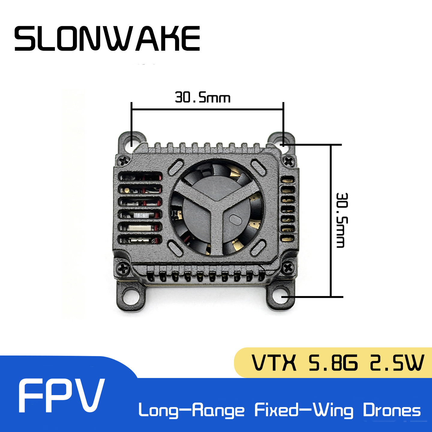 Drone Receiver - SLONWAKE 5.8G 48CH FPV Transmitter PitMode