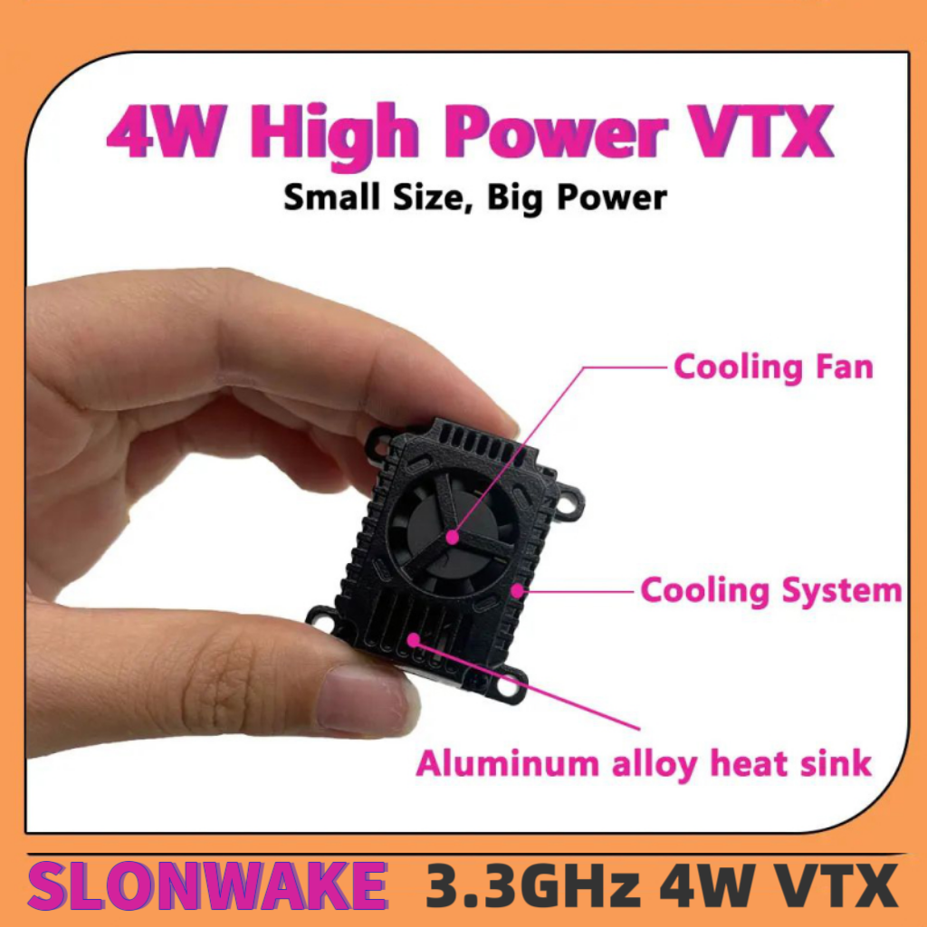 SLONWAKE FPV 3.3G 16CH 4000mW  - Drone Receiver 리뷰 및 가격