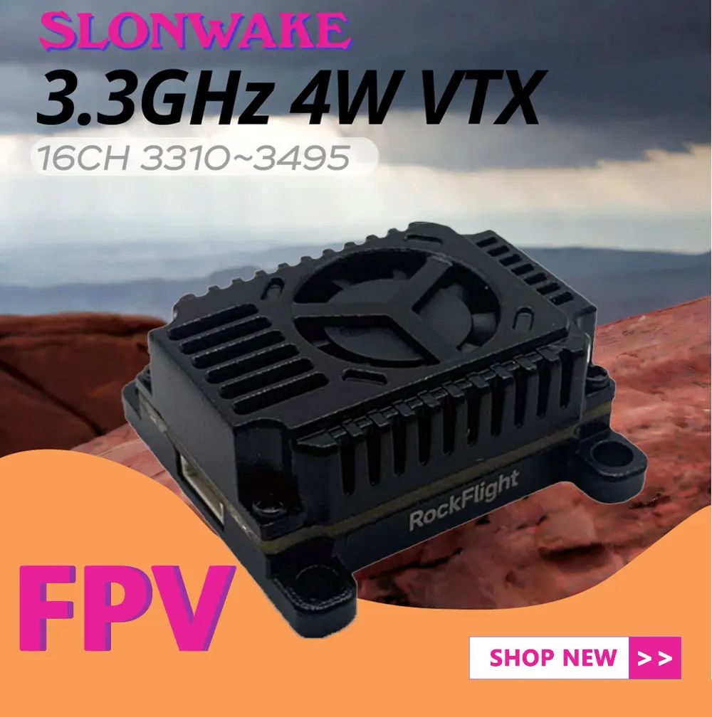 SLONWAKE FPV 3.3G 16CH 4000mW  - Drone Receiver 리뷰 및 가격
