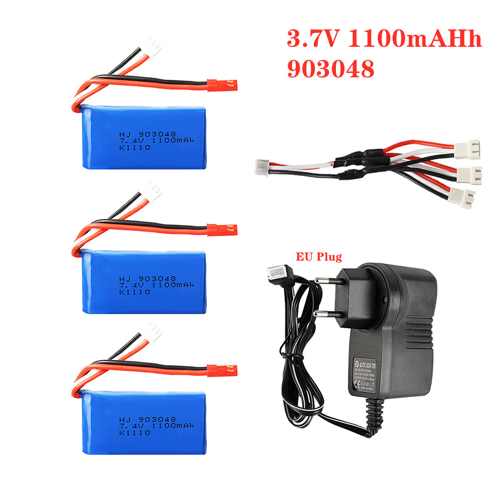 1-5pcs 7.4V 1100mah 903048 LiP - Drone Charger 리뷰 및 가격