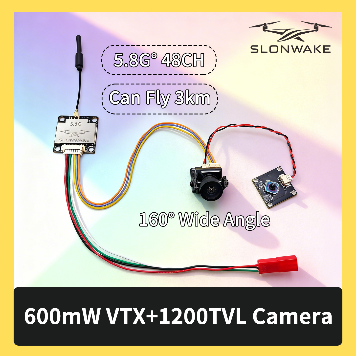 SLONWAKE 5.8G 600mW 7-24V FPV  - Drone Receiver 리뷰 및 가격
