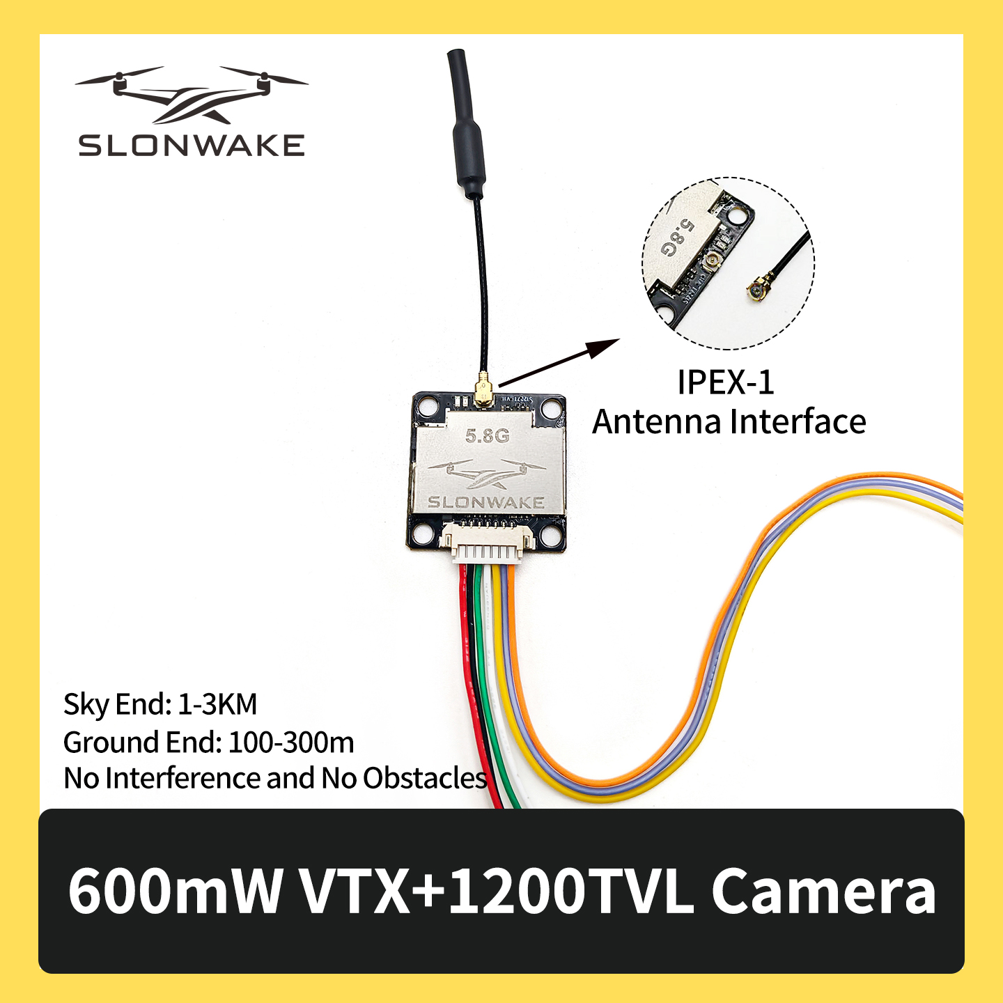 SLONWAKE 5.8G 600mW 7-24V FPV  - Drone Receiver 리뷰 및 가격