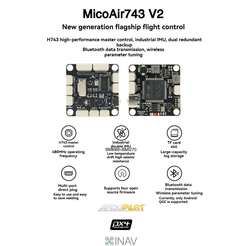 MicoAir743 V2   Flight Control - Drone Flight Controller 리뷰 및 가격
