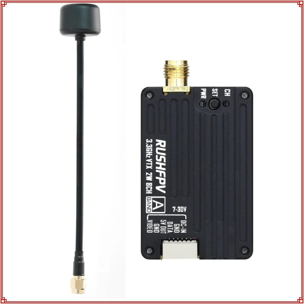 2026 New RUSHFPV 3.3G 2W VTX T - Drone Receiver 리뷰 및 가격