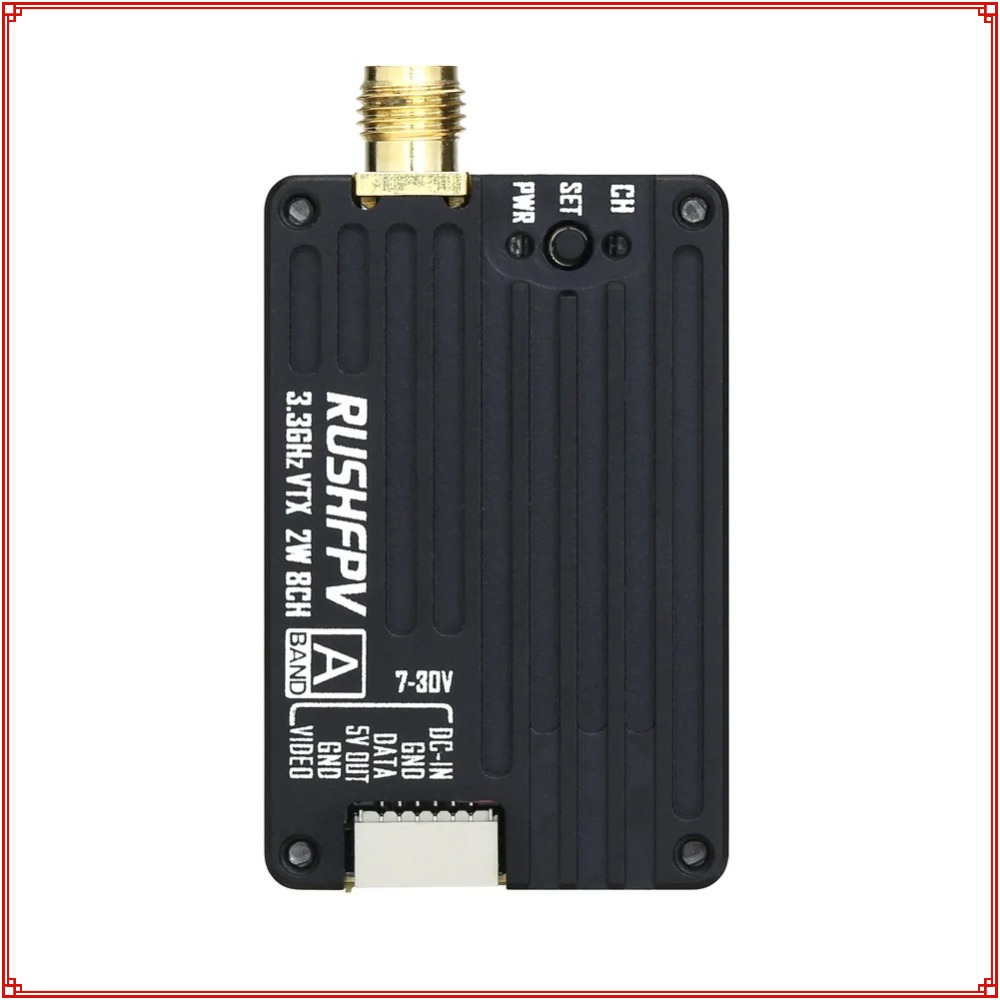 2026 New RUSHFPV 3.3G 2W VTX T - Drone Receiver 리뷰 및 가격