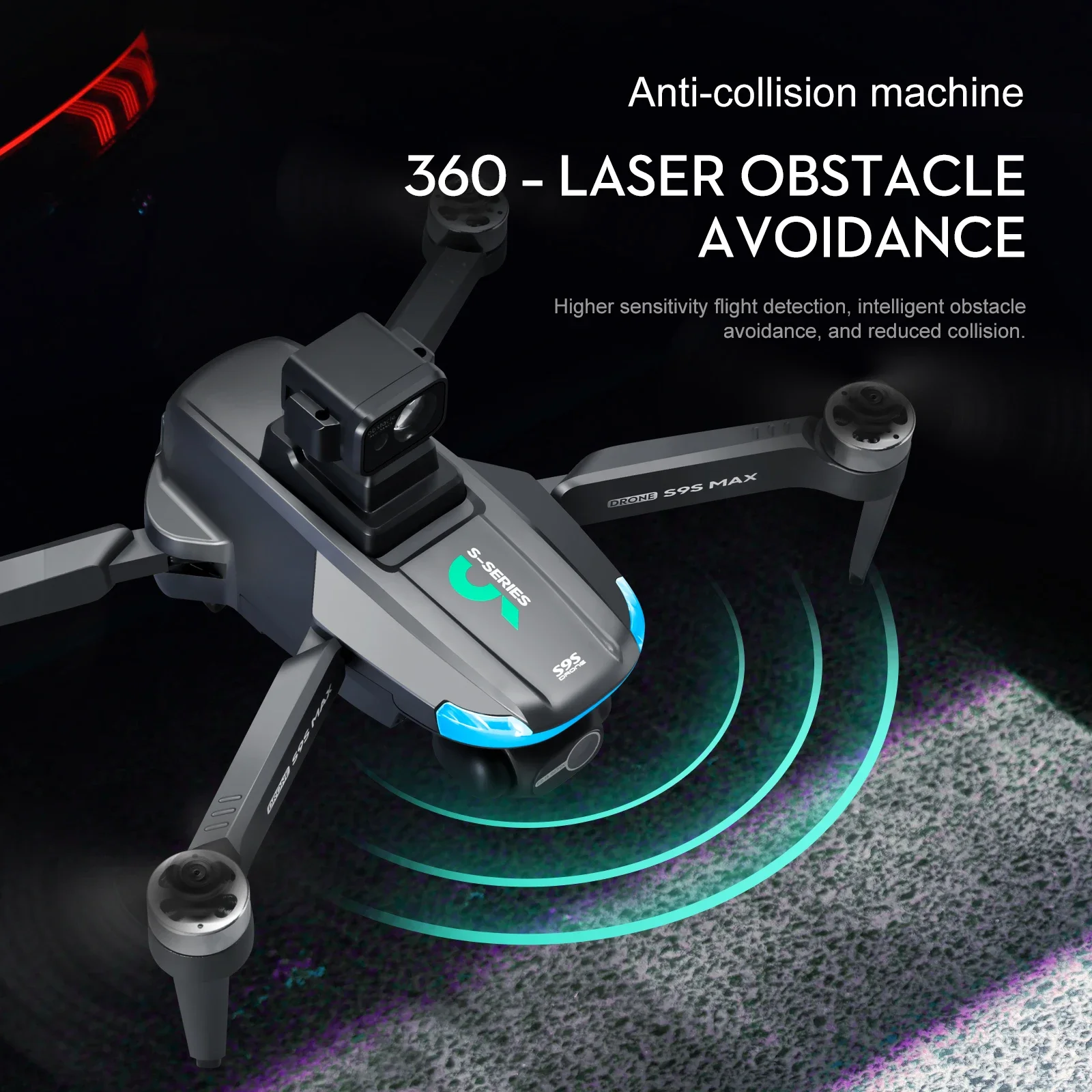 NEW S9S MAX MINI Drone 4K 2-Ax - Drone Gimbal 리뷰 및 가격