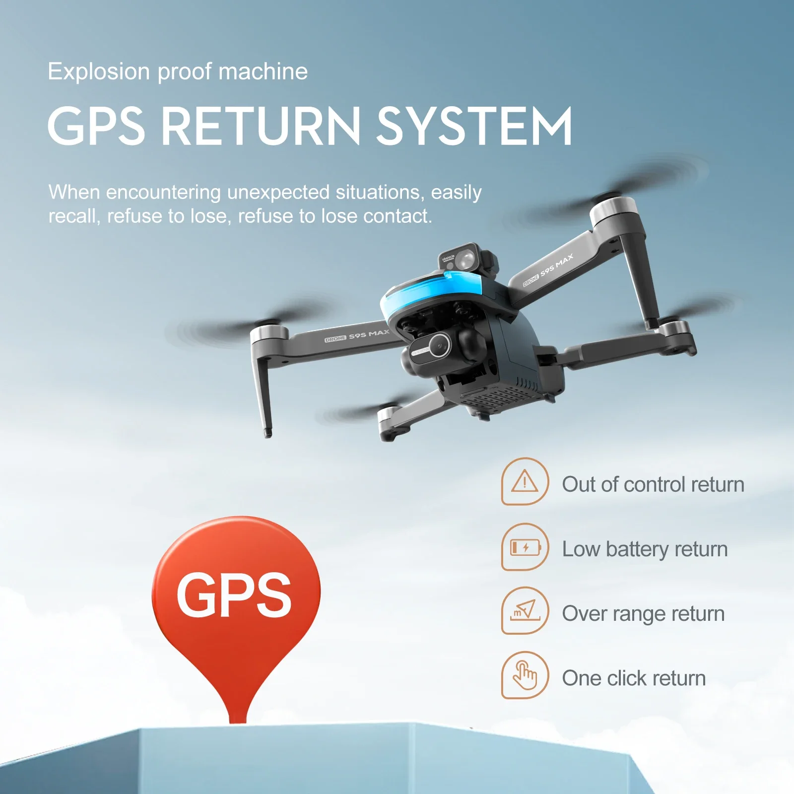 NEW S9S MAX MINI Drone 4K 2-Ax - Drone Gimbal 리뷰 및 가격