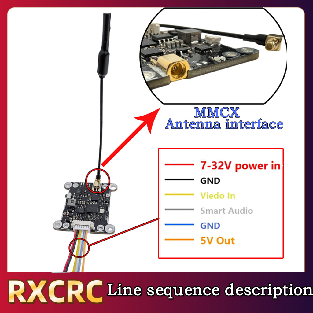 RXCRC 5.8G Module 48CH 1.6W VT - Drone Frame 리뷰 및 가격