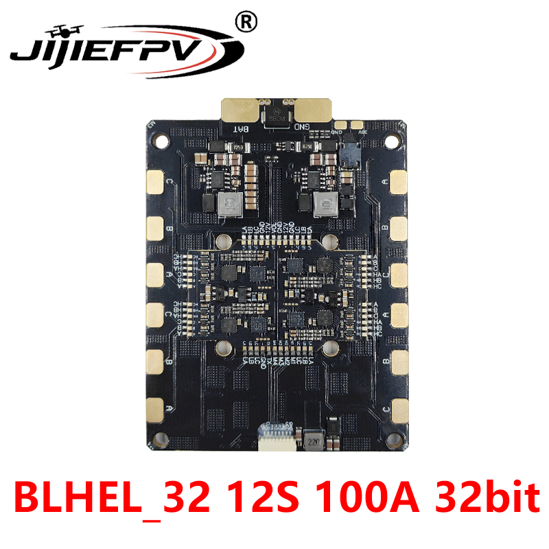 JIJIEFPV BLHEL_32 12S 120A 32b - Drone Power Distribution Board 리뷰 및 가격