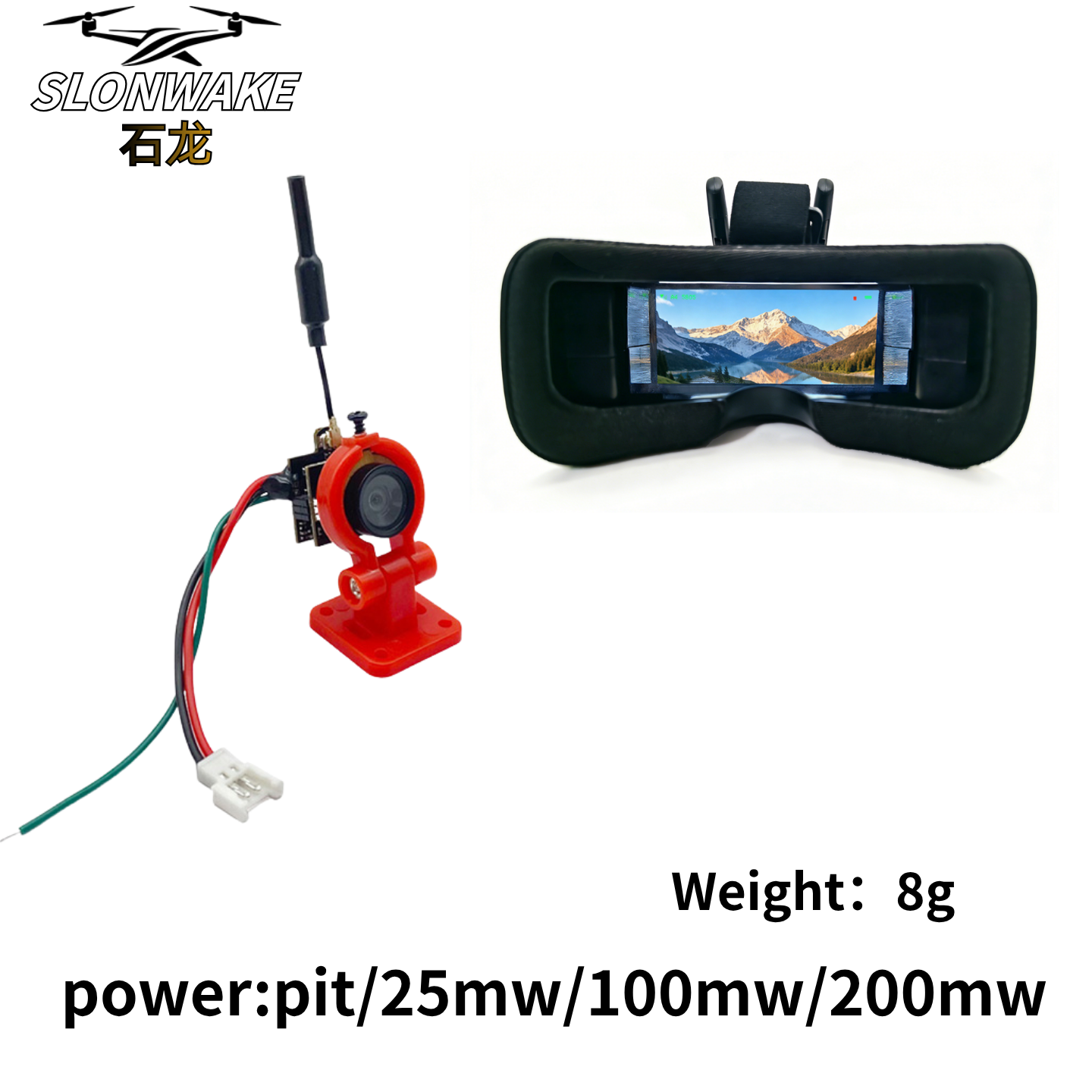 Slonwake 5.8G 48CH 200mW FPV D - Drone Receiver 리뷰 및 가격