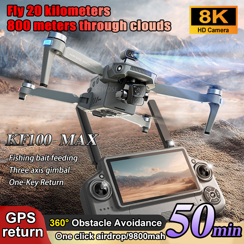 SJRC KF100 MAX 8K UHD Photo HD - Drone Gimbal 리뷰 및 가격