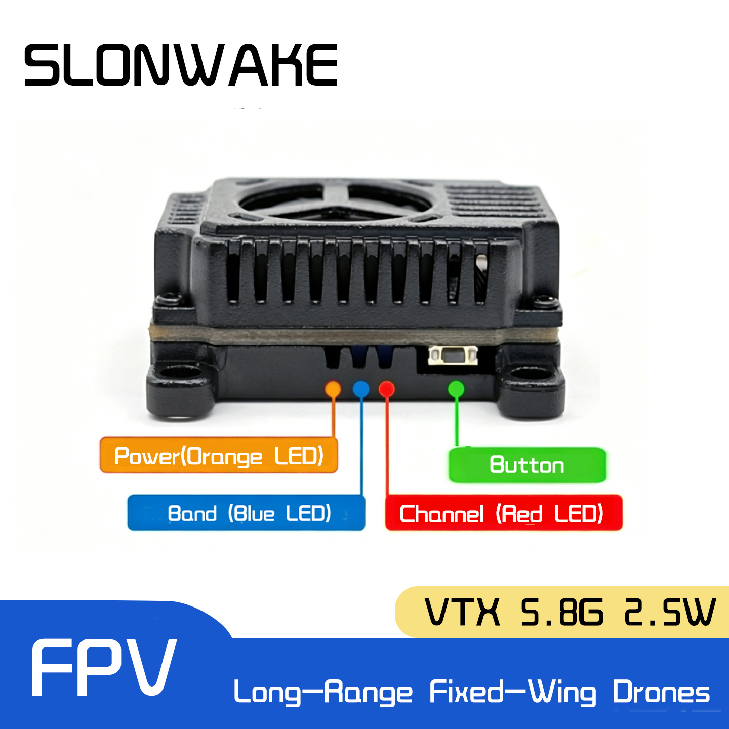 SLONWAKE 5.8G 48CH FPV Transmi - Drone Receiver 리뷰 및 가격