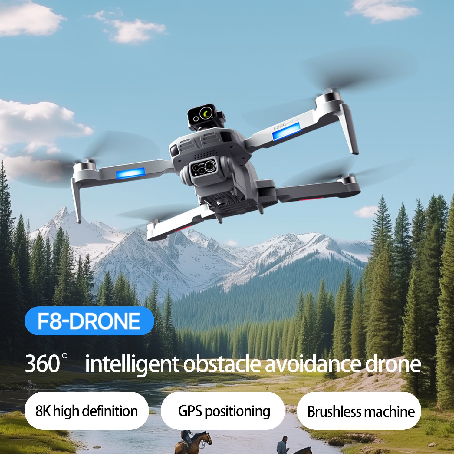 F8 MAX GPS Drone Professional  - Drone Gps Mount 리뷰 및 가격