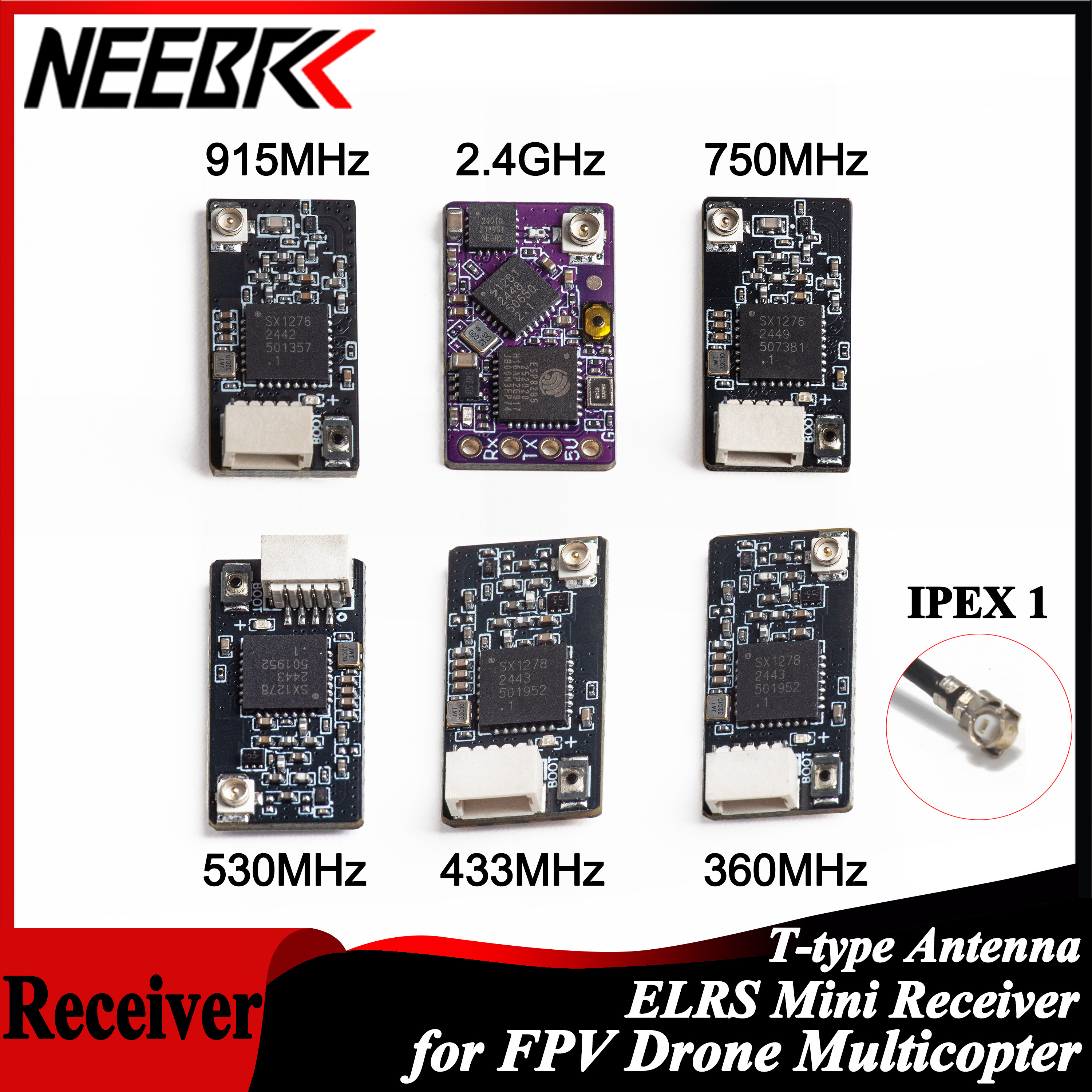 NEEBRC ELRS 2.4G/915Mhz/360Mhz - Drone Antenna 리뷰 및 가격