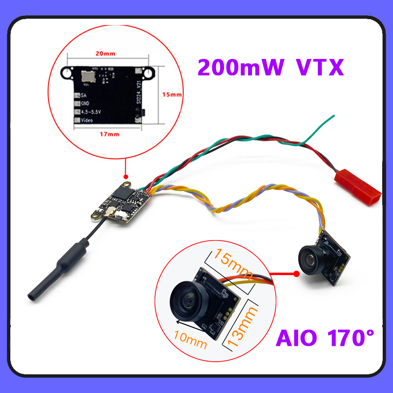 SLONWAKE 5.8G 1200TVL FPV Came - Drone Frame 리뷰 및 가격