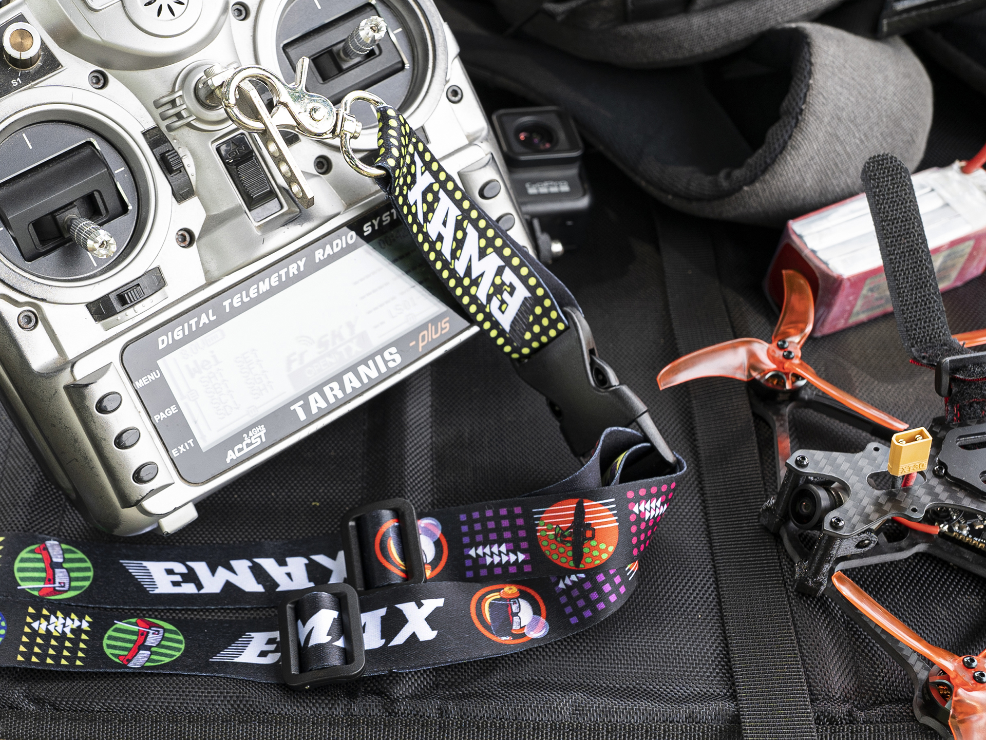 Emax Adjustable Carrying Remot - Drone Battery Strap 리뷰 및 가격