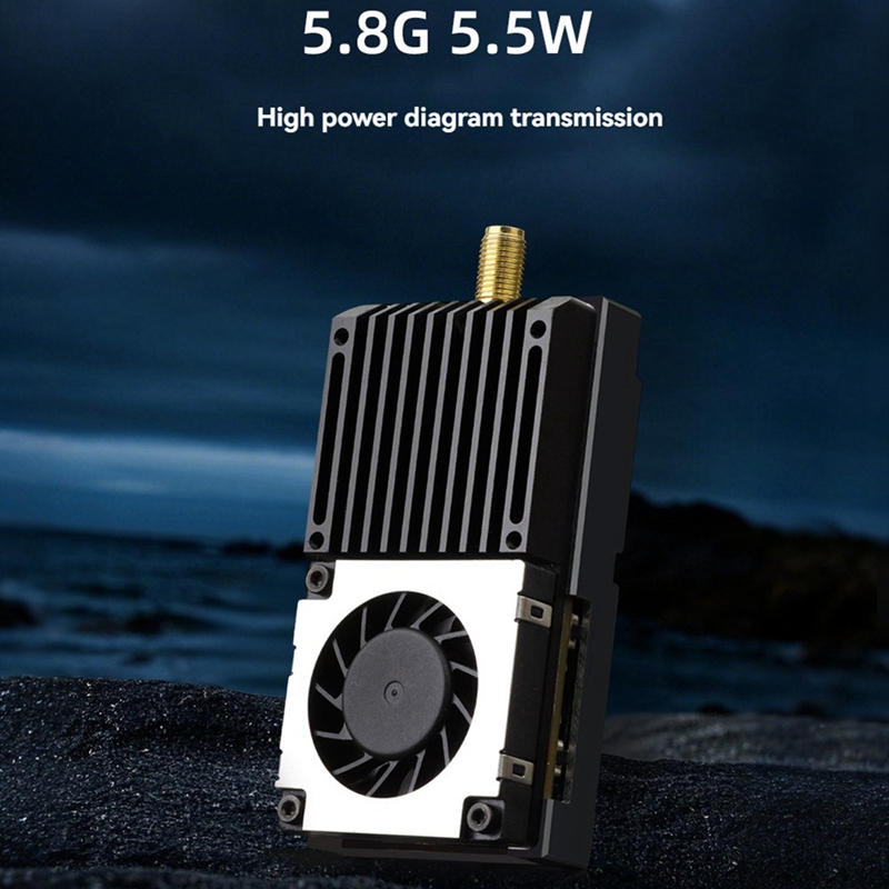 5.8G 5.5W VTX 64CH High Power  - Drone Transmitter 리뷰 및 가격